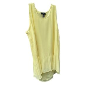 Alfani Yellow Tank Top